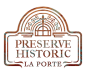 Preserve Historic La Porte logo