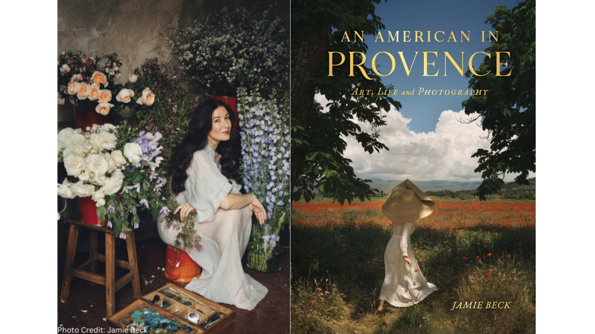 Book cover, An American in Provence