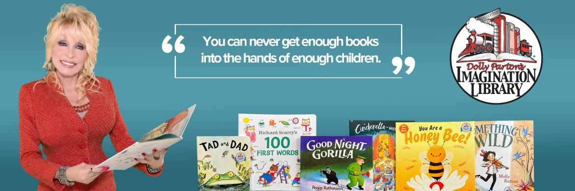 Imagination Library Homepage Banner