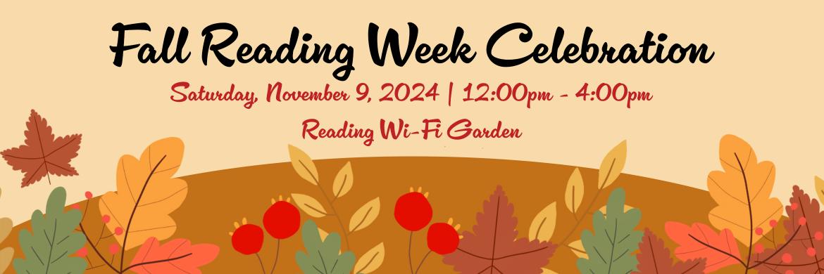 Fall Reading Week Banner